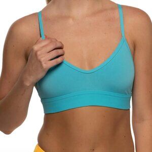 Small Jolyn Hawaiian Blue Mara bikini top